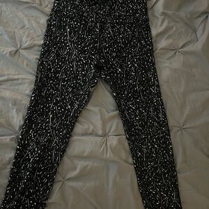 Marika Monochrome Abstract Leggings